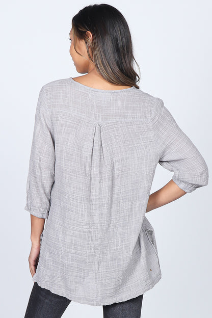 Sustainable Gauze Tunic