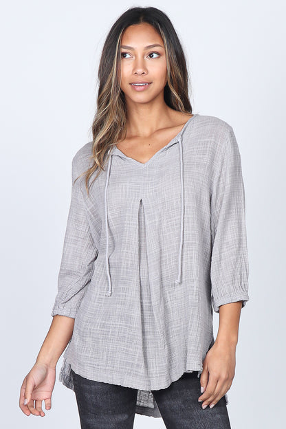 Sustainable Gauze Tunic
