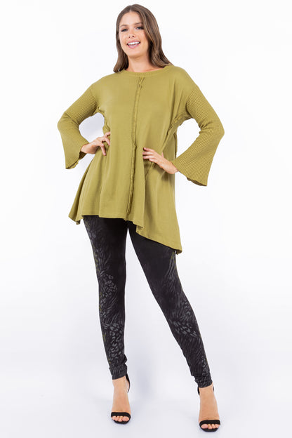 Waffle Knit Terry Tunic