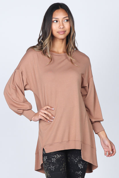 Bishop Pleated Sleeved Tunic