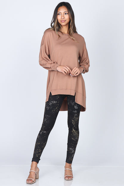 Bishop Pleated Sleeved Tunic