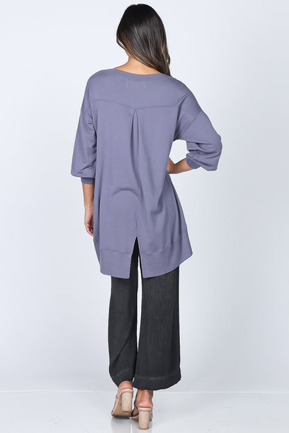 Bishop Pleated Sleeved Tunic