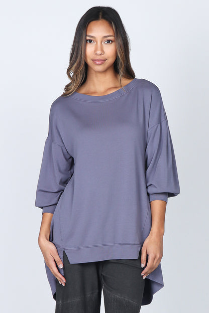 Bishop Pleated Sleeved Tunic