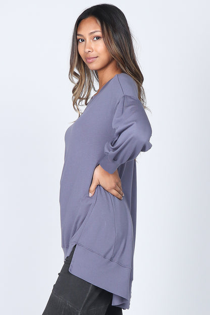 Bishop Pleated Sleeved Tunic