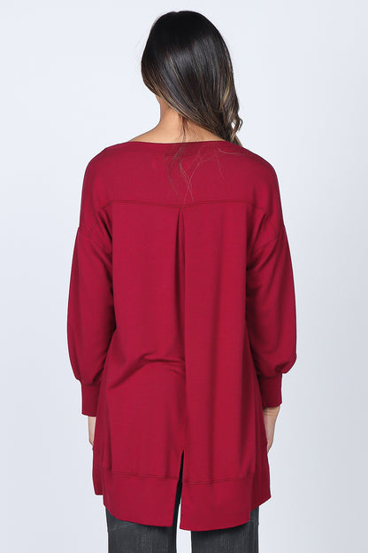 Bishop Pleated Sleeved Tunic