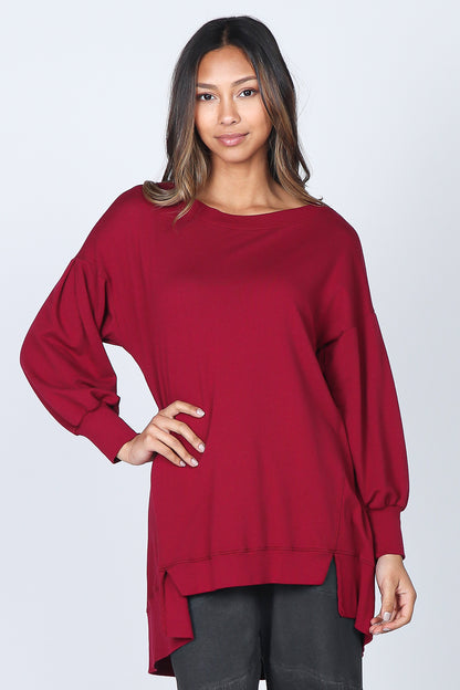 Bishop Pleated Sleeved Tunic