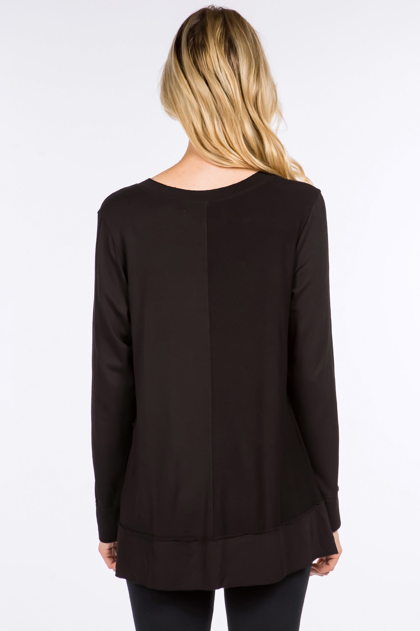 Long Sleeves V-Neck Pullover