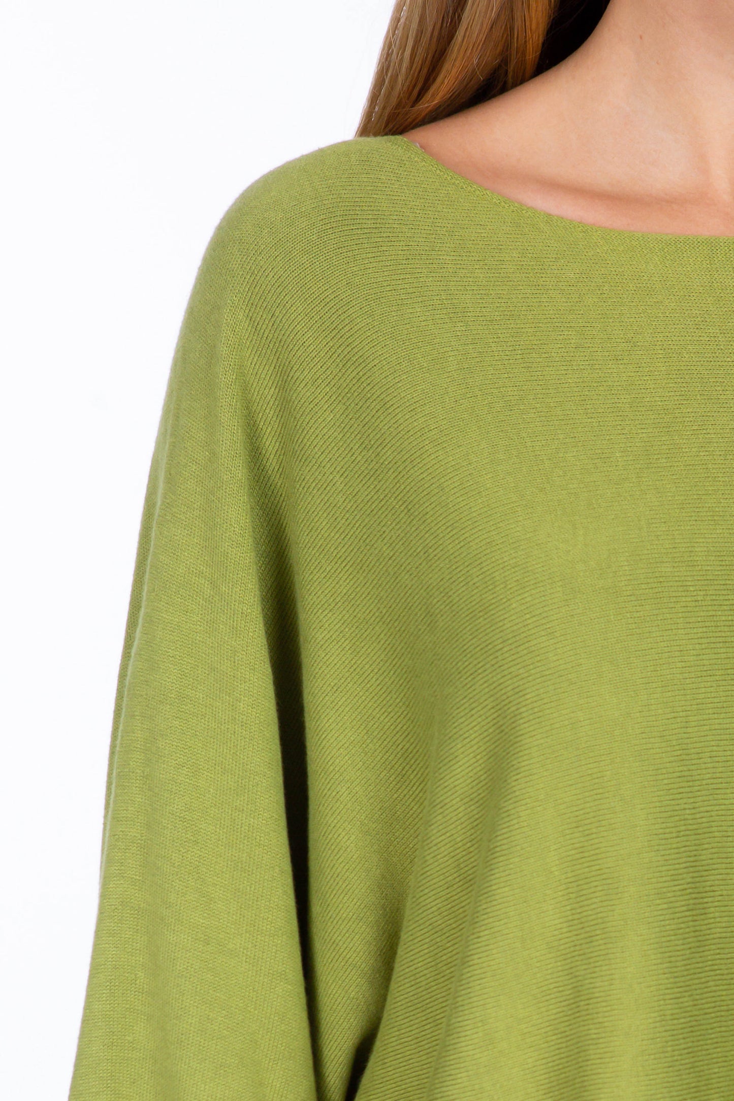 Sustainable Asymmetrical Crop Top Sweater