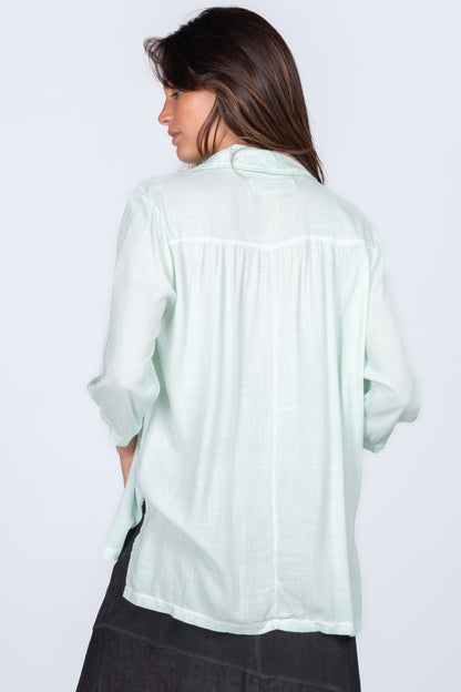 Shirred Shoulder Tunic