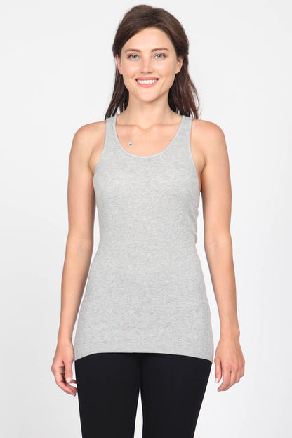 Cotton Rib Racerback Tank