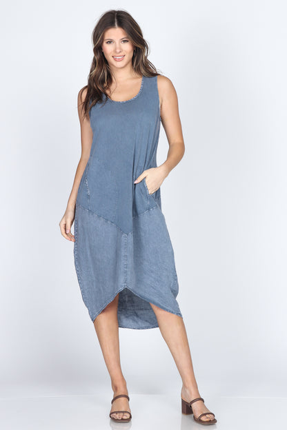 Hi-Lo Cocoon Dress