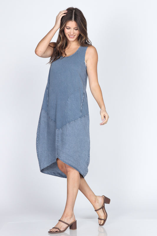 Hi-Lo Cocoon Dress